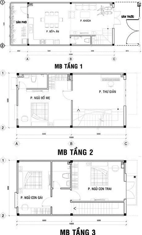 Căn nhà phố 75m2 hiện đại ở Tphcm