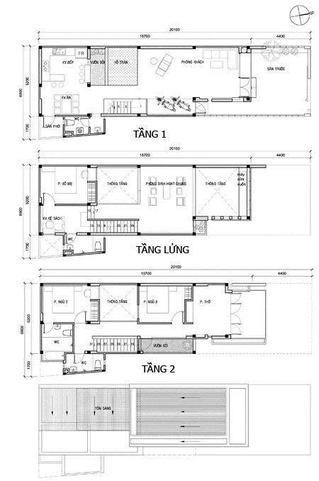 Ngôi nhà phố thoáng mát ở Long Khánh, Đồng Nai