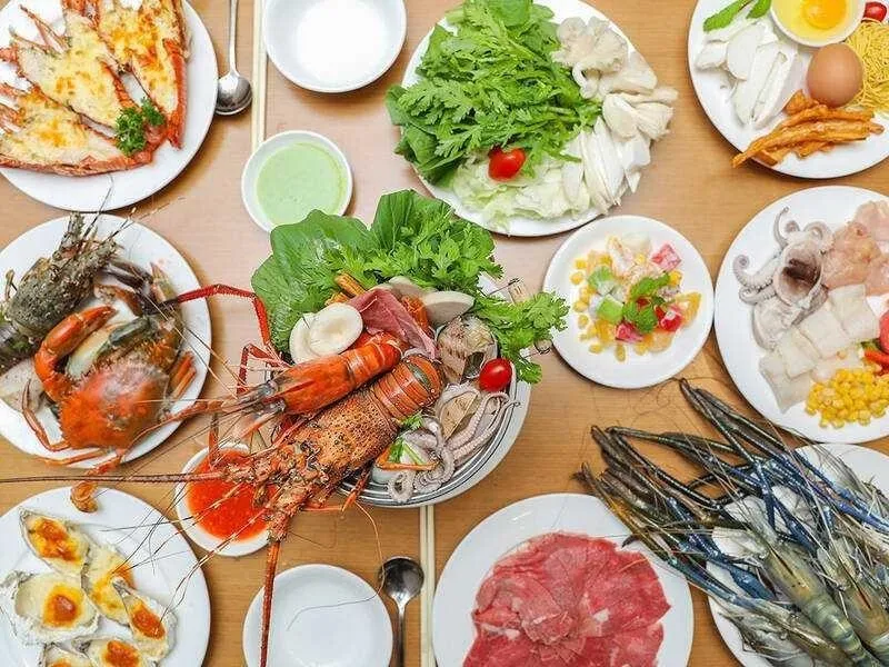 15 nhà hàng buffet tôm hùm nổi tiếng tại Hà Nội, TPHCM giá từ 400