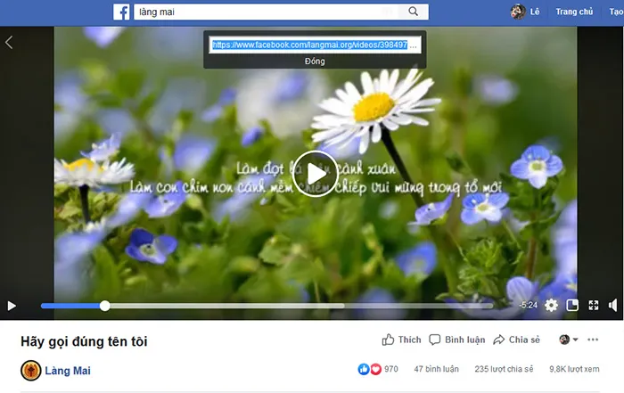 Cách download video Facebook nhanh hơn cả người yêu cũ trở mặt