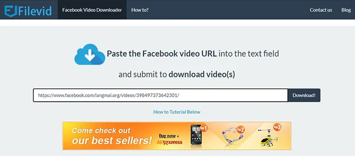 Cách download video Facebook nhanh hơn cả người yêu cũ trở mặt