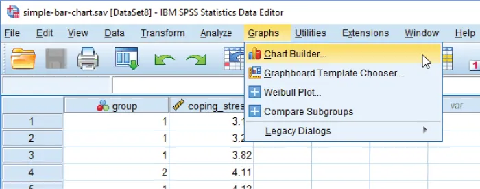 Cách mở thanh công cụ trong SPSS và khắc phục lỗi, tạo thêm thanh