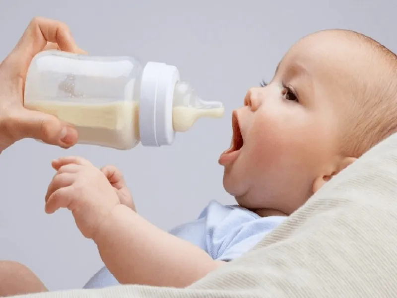 Công thức pha sữa Nan Nga số 3 chuẩn xác giúp hỗ trợ tăng cân cho bé