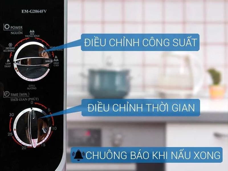 Hướng dẫn sử dụng thành thạo 4 chức năng nấu của lò vi sóng Sanyo, đừng bỏ lỡ!