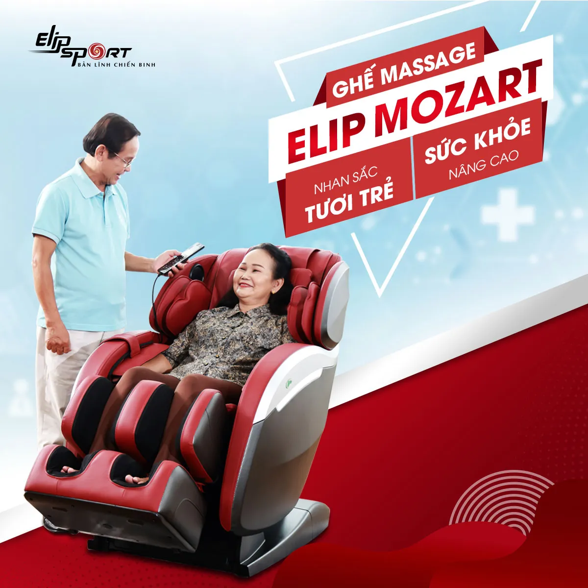 Khám phá chiếc ghế massage ELIP Mozart có gì hay?