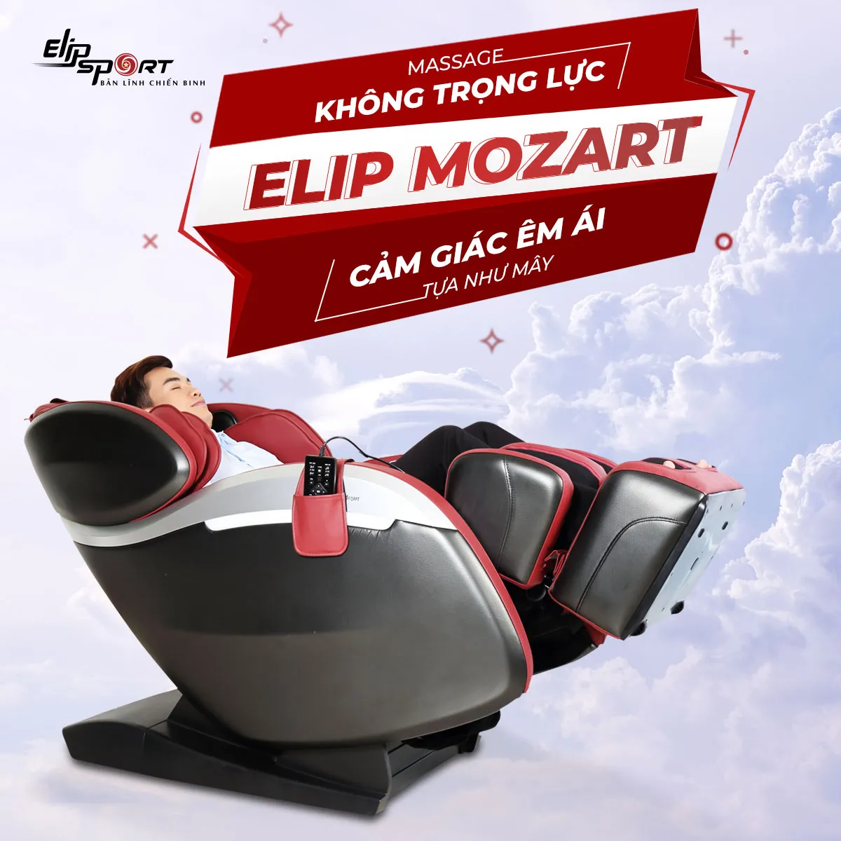 Khám phá chiếc ghế massage ELIP Mozart có gì hay?