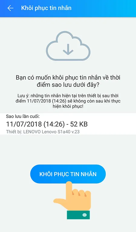 Khôi phục tin nhắn Zalo và những thao tác cơ bản bạn nên biết