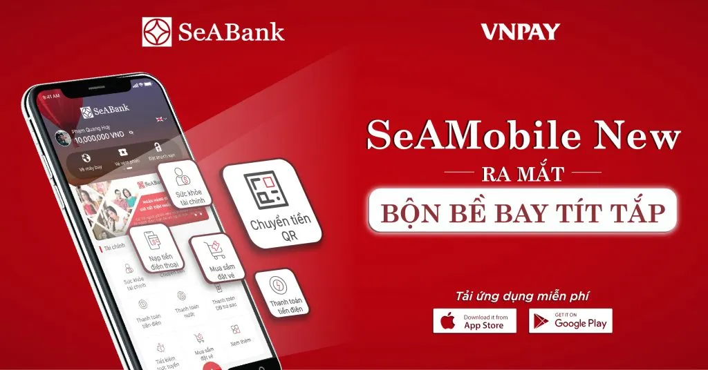 Nhập mã giới thiệu SeABank nhận miễn phí 50K cập nhật 2024