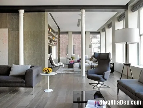 Căn hộ Bond Street Loft xinh đẹp nằm ở ngôi làng East Village, Lower Manhattan