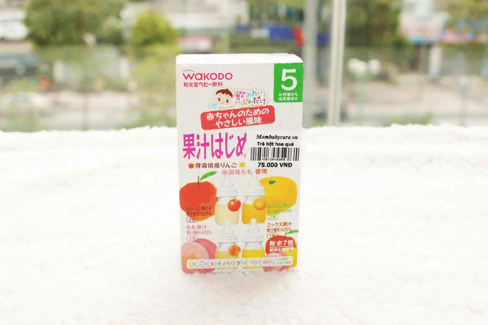 Đánh giá nước hoa quả Wakodo Nhật có tốt không? 3 lý do nên mua cho bé