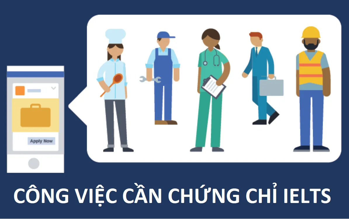 Những công việc cần chứng chỉ IELTS phổ biến nhất hiện này